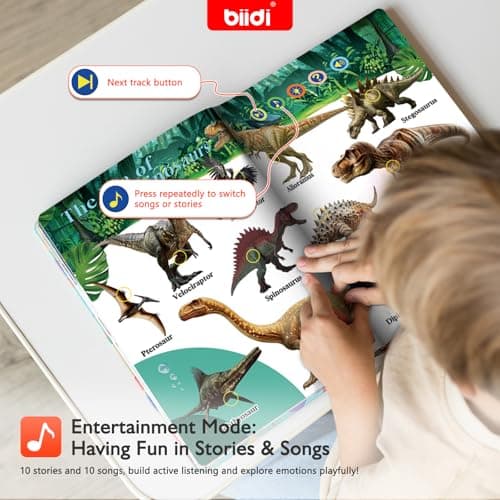 English Interactive Sound Book for Toddler3-5,Talking Activity Book,Educational Learning Toys for Boys Girls, Birthday Gifts for Kid Age 3 4 5 6 Year Old,Sensory Autism Toys,171 Animal,600+Sounds - Thumbnail 3