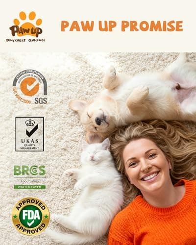 PAWUP Freeze Dried Cat & Dog Treats, Natural Quail Egg Yolk, Single Ingredient, High-Protein Pet Snacks for Skin & Coat Health, No Artificial Additives, 9.2 oz - Thumbnail 6