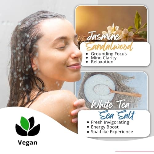 Shower Steamers Aromatherapy SWCANDY 8 Pack Gifts for Mom - Wife, Daughter, Grandma, Women, Sister and Teen Girls Natural Essential Oils Home Spa Self Care Stress Relief Relaxation - Thumbnail 3