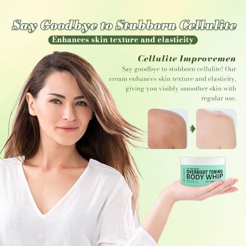 MOAGERDTD Overnight Firming Body Cream, with Cladosiphon Okamuranus Etract & Glycerin, Smooth Rough Skin Tighten Skin-Large Capacity Creamy Moisturizing Body Lotion 7.44 FL OZ - Thumbnail 4