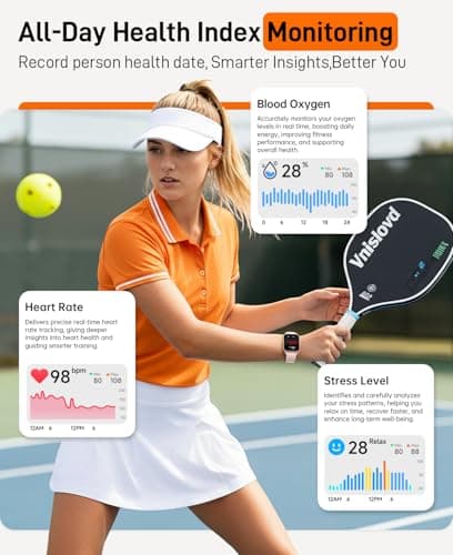 Smart Watches for Women (Android/iPhone), 1.85" HD Alexa Smart Watch with Bluetooth Calls/Messages/Reminders, 24/7 Heart Rate/SpO2 Monitor Watch, 120+ Sport Modes Fitness Tracker Watch for Women, Gift - Thumbnail 3