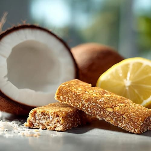 NEOBAR Lemon Coconut Plant-Based Vegan Snack Bars, Gluten Free Dairy Free Snacks, No Added Sugar, No Preservatives, Non-GMO | 12 Count - Thumbnail 5