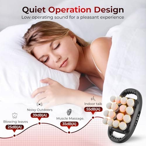 16 Head Massage Gun Set, Deep Tissue Percussion Massager with 9 Modes & 9 Intensities, Pain Relief, Portable & Quiet, Massage Tools for Back, Shoulders, Legs, Foot, Full Body Muscle Relaxation - Thumbnail 4
