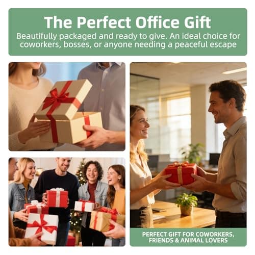 CMLDGIA Funny Goose Zen Garden Kit, Mini Sand Box Desk Accessories for Office, Stress Relief Gift, Desktop Decor, White Elephant Gift - Thumbnail 5