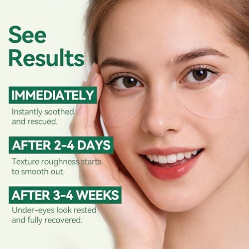 Tintark Bio-PDRN Repair Hydrogel Eye Patches (28 Pairs) - Vegan PDRN (Sodium DNA), Ectoin & 4D Hyaluronic Acid Eye Mask for Rapid Skin Cell Renewal & Repair, Travel & Self Care Essentials - Thumbnail 5