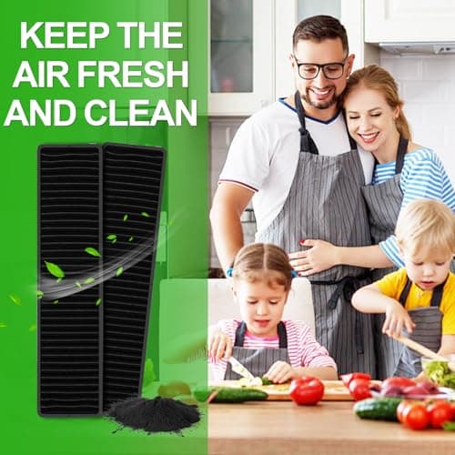 PROKITCHEN 5230W1A003A Microwave Filter Replacement Compatible with LG Microwave, Charcoal Filter Fit for GE for Kenmore for Charbroil for Eureka Microwave Parts Filters LMHM2237BD LMV1650ST, 2 Pack - Thumbnail 6