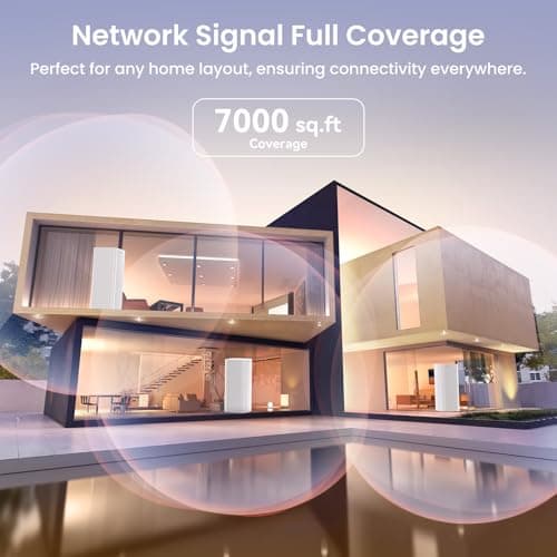 Tenda AX3000 WiFi 6 Mesh System Nova MX12– Whole Home Mesh WiFi Coverage up to 7,000 sq. ft., Dual-Band WiFi Mesh Network for 160+ Devices, Fast & Stable, Replaces Wireless Router (3-Pack) - Thumbnail 4