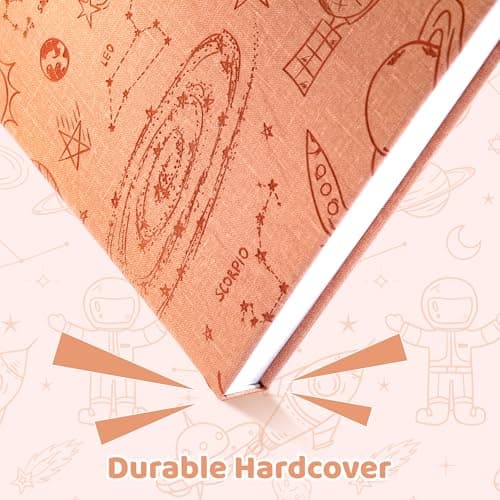 FLYING EAGLE Sketch Book for Kids 8"X 8" Small Hardcover Sketchbook for Drawing 120GSM Thick Paper, Square Art Drawing Paper 120 Pages Sketch Pad for Girls Teens,Gift Boxed, Orange - Thumbnail 4