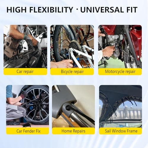 Upgrade 100PCS Nylon Universal Cable Tie Buckle with Clear Storage Box, Self-Locking Zip Tie Clips for Car Fender, Bumper, Mudguard, Auto Repair, Home, Garden, DIY Use - Thumbnail 5
