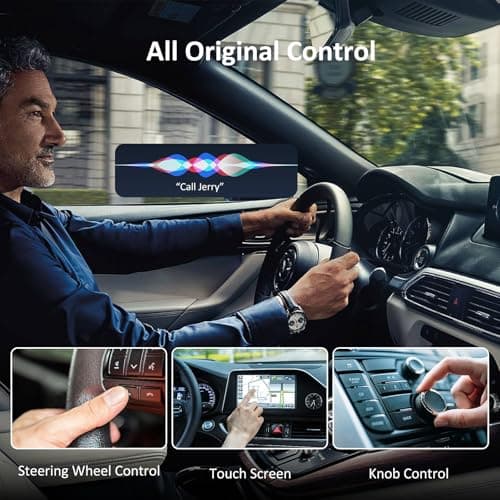 Wireless CarPlay Adapter 2024 Upgraded, Converts Factory Wired CarPlay to Wireless, Plug and Play Car Play Wireless Adapter, Fit for Cars with Built-in CarPlay from 2015 & for Apple iPhone iOS 10+ - Thumbnail 6