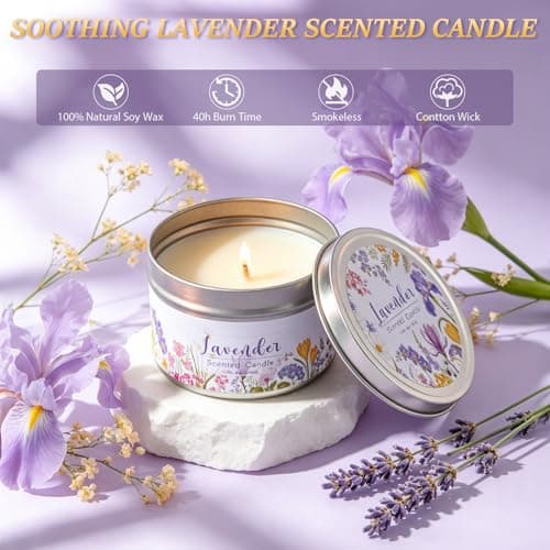 Birthday Gifts for Women, Purple Birthday Gift Box Gift Set for Her - Thumbnail 6