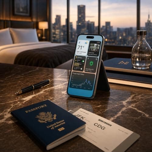 Ergonomadic Magnetic Leather Wallet Stand – Hands-Free Viewing – MagSafe Compatible Phone Grip & Card Holder – High-Strength Magnets – for iPhone 12/13/14/15/16/17 - Black - Thumbnail 6