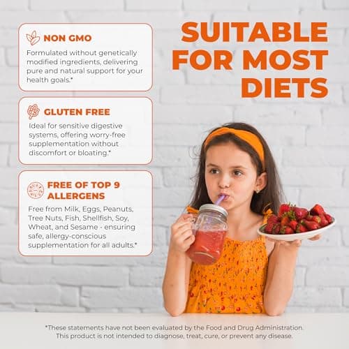 ELICORE Kids Multivitamin Gummies – 12 in 1 Kids Gummy Vitamins – Growth Chewable Multivitamin for Toddlers and Teens – Immune, Brain & Focus Support – GMO-Free, Gluten-Free – 2 Months Supply - Thumbnail 5