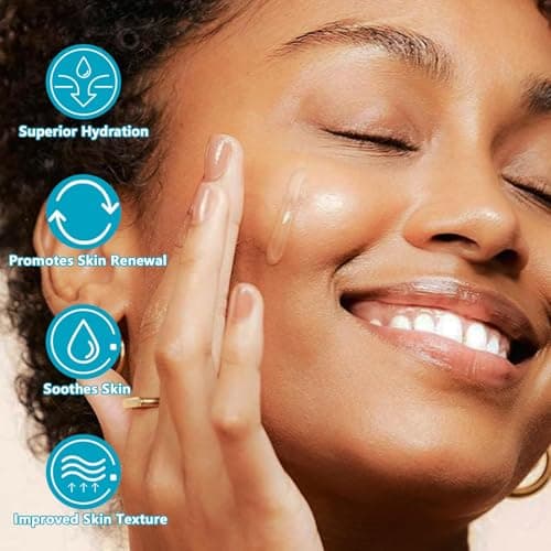 2.3% Hyaluronic Acid Serum for Face with 1% Snail Secretion Filtrate Deep Moisturizing Anti-Aging Anti-Wrinkle (3Pack-Each 15g) - Thumbnail 5