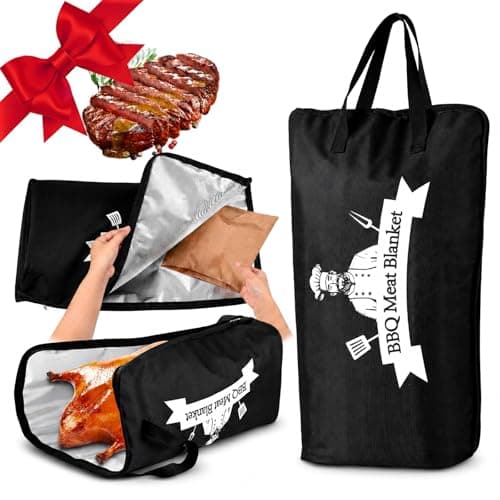 KoveYzao 21in BBQ Blanket for Resting Meat, Insulated Meat Resting Bag for Brisket, Pork Shoulder & Turkey, Smoker Accessories, BBQ Gifts for Men Dad Husband - Image 1