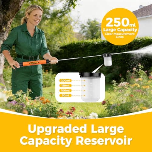 Diatomaceous Earth Powder Duster with Adjustable 4FT Rod, Clog-Free & Adjustable Output Pump, Ideal for Diatomaceous Earth Application, Powder Dispensing, Dusting Tasks & Indoor/Outdoor Gardening - Thumbnail 6