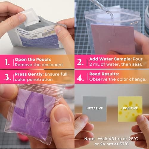 17-in-1 Drinking Water Test Kit -125 Parameters Tests Strips for Home, Tap and Well Water Quality Testing -Detects Hardness, Lead, Iron, pH, Copper, Fluoride & Chlorine-Easy Accurate Result - Thumbnail 4