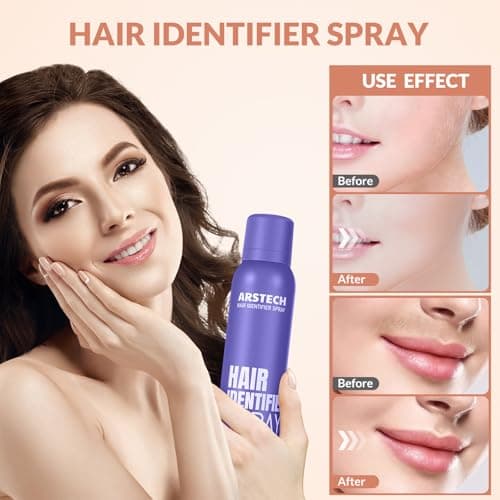 Dermaplane Razor for Women Face Hair Identifier Spray for Face Shaving Dermaplaning Tool Skin Body Dermaplaning Spray for Women with 16 Facial Razor Face Shaver Kit Facial Hair Removal (Purple 4 Pack) - Thumbnail 6