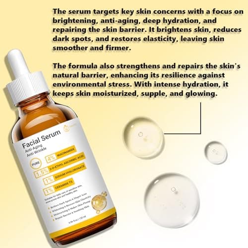 4% Niacinamide Face Serum for Acne & Dark Spot Treatment with 1.5% Vit C, 4.06 fl oz - Thumbnail 5