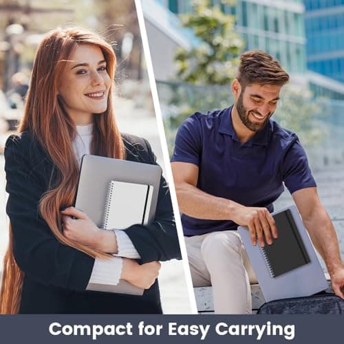 BEYONG Spiral Journal Notebook - 2 Pack Small Size, Lined Journals for Writing, Journaling, Note Pad, Diary, Work & School, Men & Women (Purple, 5x7) - Thumbnail 4