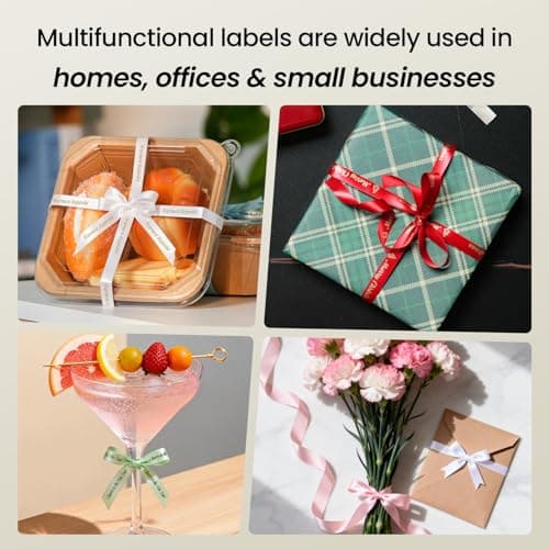 Phomemo P15 Ribbon Label Printer, Custom Text/Icon Mini Bluetooth Portable Label Maker Machine with Tape for Gift Wrap, Mother’s Day Decorations, Cloth Tag, DIY Crafts, Wedding Bouquets, Printer Trays - Thumbnail 5
