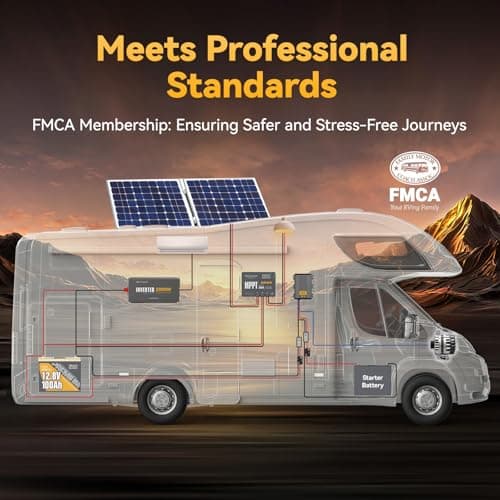 Power Queen 12V 100Ah LiFePO4 Battery, Group 24 Lithium Battery, 15000+ Deep Cycles RV Battery with BMS Protection for Travel Trailer, Motorhome, Trolling Motor, Solar - Thumbnail 6