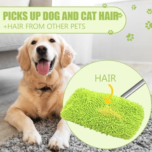 4 Pack Reusable Mop Pads Refill Compatible with Swiffer Sweeper Mop - Thumbnail 2