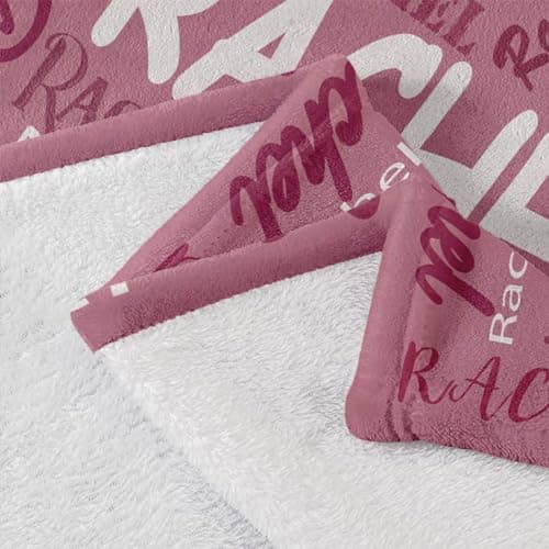 Corissy Ships Next Day, Personalized Blankets and Throws Custom Blanket with Name Customized Flannel Blanket for Kids Christmas Blanket Gifts for Teen Girls Boys - Thumbnail 5