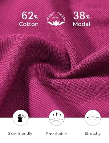 voenxe Women Underwear,Cotton Bikini Brief,Ladies Lace Soft Panties,Breathable Comfortable Undies,Stretch Hipster Multipack,5 Pack Panty XS-XXL - Thumbnail 4