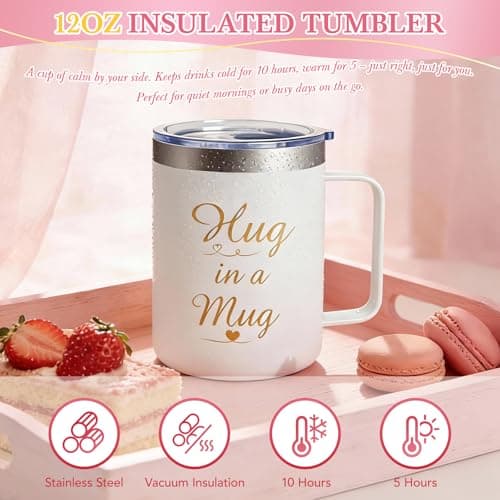 Mother's Day Gift Baskets for Women, 11 PCS Unique Birthday Gifts for Women, Self Care Gift Baskets, Thank You, Sympathy Inspirational Friendship Gifts for Mom, Grandma, Wife, Sister, Friends - Thumbnail 5