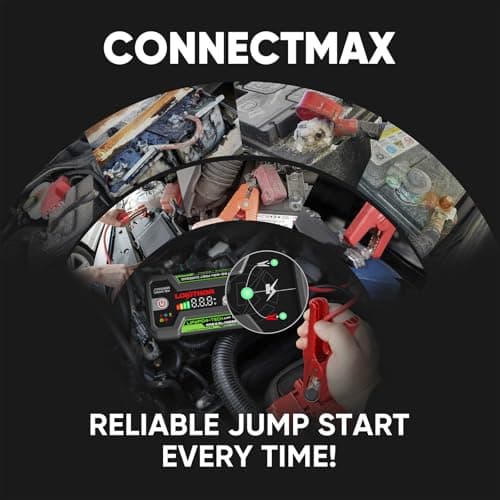 LOKITHOR J1350 PRO Jump Starter with ConnectMax, 1350 Amp LiFePO4 Jump Box for 6.5L Gas and 3.5L Diesel Engines, Car Jumper Starter Portable with 30W Two-Way Fast Charging and More 2000 Cycle Life - Thumbnail 6