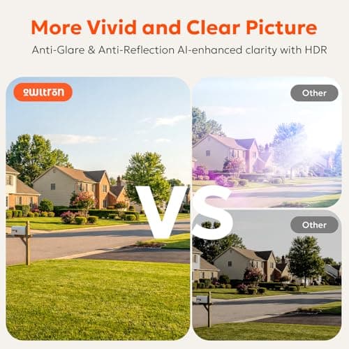 owltron Window Camera 3MP, 5G & 2.4GHz WiFi Indoor Cameras for Home Security with Al Color Night Vision, Human/Motion Detection, Anti-Glare, 24/7 Recording, Real-Time Alerts, Easy & Quick Install - Thumbnail 4