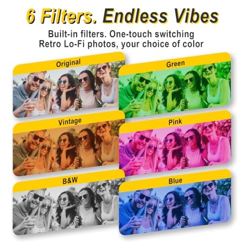 Mini Keychain Camera 1080P – Vintage Tiny Digital Camera with 32GB Card, 12MP Photo Mini Camera Keychain, Birthday Gifts for Women and Men, Graduation Gifts for Teens Girls Boys - Thumbnail 4