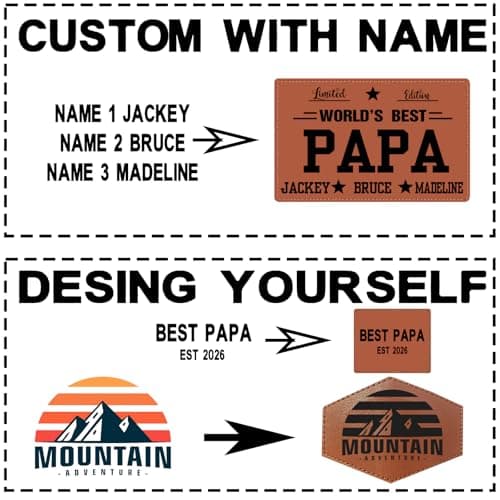 Custom Name World's Best Papa Hat Adjustable Baseball Cap Christmas Father's Day Birthday Gifts Trucker Hat - Thumbnail 2