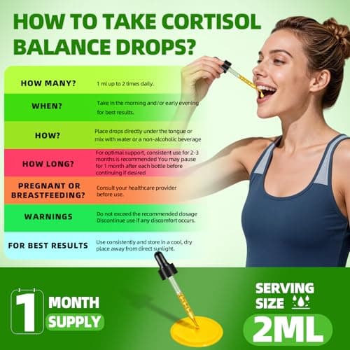 13 in 1 Cortisol Reducer for Women - Cortisol Supplements with Magnesium Glycinate, Ashwagandha, L-Theanine, Supports Stress Relief, Sleep, Hormone Balance & Mood, Fast Absorbing Formul (Lemon Flavor) - Thumbnail 5