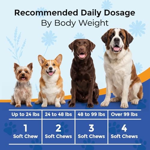 PrimePaw Calming Chews for Dogs L-Theanine L-Tryptophan Phosphatidylserine Valerian Chamomile Passion Flower Non-Sedating Relaxation Support All Breeds Puppy Adult Senior Chicken Flavor 120 Soft Chews - Thumbnail 6