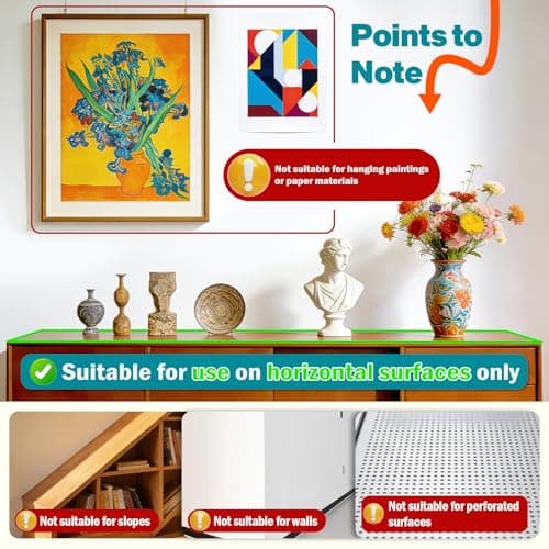Clear Exhibit Gel for Museum, Reusable Earthquake Putty to Keep Collections in Place, Removable & No Residue Transparent Wax for Vibration, Glass Art, Antiques & Decor to Prevent Falling (6.07 oz) - Thumbnail 4