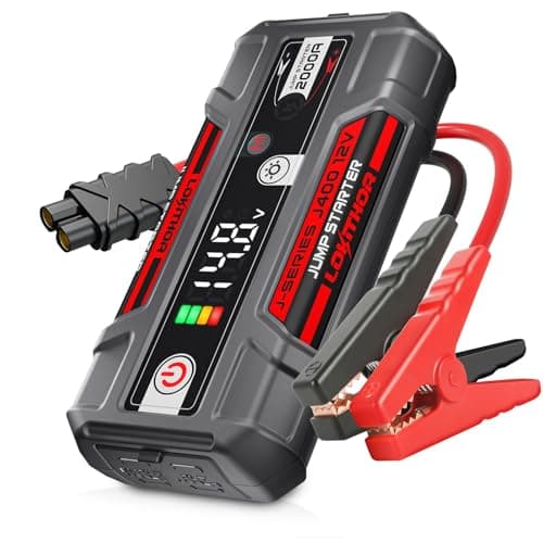 LOKITHOR J400 Portable Jump Starter, 12V 2000A Lithium Battery Booster with ConnectMax Tech, Car Jumper Box for Up to 8.0L Gas & 6.0L Diesel Engines, Smart Digital Display - Image 1