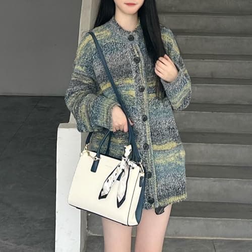 CinvaiKrose Leather Crossbody Bag For Women Fashionable Handbags With Shoulder Strap Work Bag for Formal or Daily Outfit - Thumbnail 2