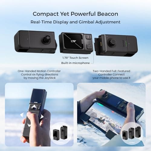 HOVERAir X1 PRO 4K Drone with Camera, Foldable Action Flying Camera with 42 KM/H Follow Speed, 15+ Fully Automatic Flight Modes, Fly Anywhere with OmniTerrain, SmoothCapture 2.0(Skiing Combo) - Thumbnail 5