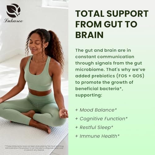 Lukaree (2 Pack) Wormwood Black Walnut Soursop Cleanse for Humans – with L-Glutamine Prebiotics & Zinc for Gut Health & Digestive Comfort – Mood, Immune & Energy Support – Vegan Gluten-Free - Thumbnail 5