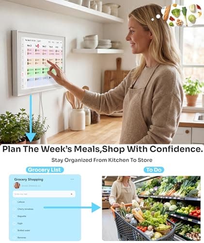 Ingnok Digital Calendar: 15.6inch Wall Planner,Real-Time Electronic Calendar Sync, Smart Touchscreen for Family Schedules, Built-in Chore Rewards & Wall Mount –Designed for Your Organized Life - Thumbnail 4