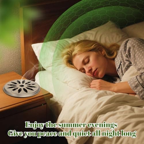 SCENTORINI Citronella Coils, 20 PCS Citronella Incense with 2 Coil Holder, Burn to 8-10 Hours, Suitable for Summer Home Outdoor, Camping, Pool Side, Patio, Porches, Farms, Courtyards - Thumbnail 4