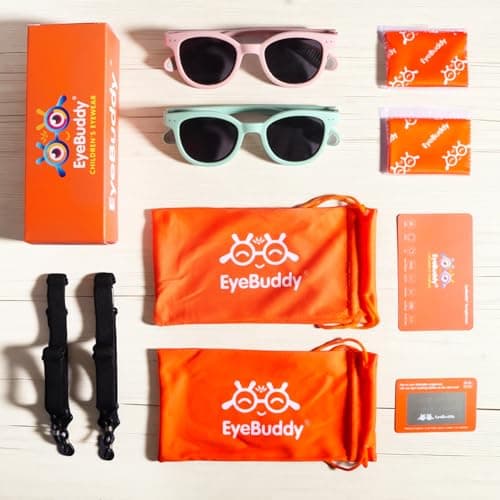 EYEBUDDY Kids Toddler Sunglasses Age 2-4/3-5 Boys Girls Polarized UV Protection Sun Glasses for Age 2-8 - Thumbnail 6