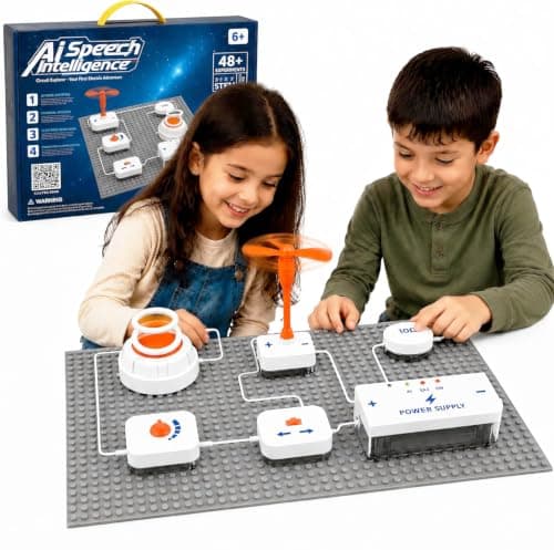 STEM Science Kit for Kids, Electronics Circuit Exploration Toy, 22 PCS