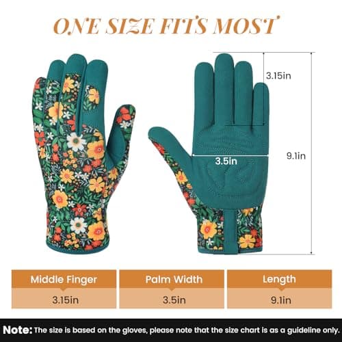 Tavaleu Gardening Gloves for Women, Thorn Proof Puncture Resistant Leather Garden Gloves, Breathable Working Gloves - Thumbnail 2
