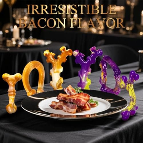 Frienhund 6 Pack Indestructible Dog Toys for Aggressive Chewers, Durable Nylon Bone for Large Dogs, Dog Toy for Aggressive Chewer Large Breed, A Mixed Special Edition Set - Thumbnail 5