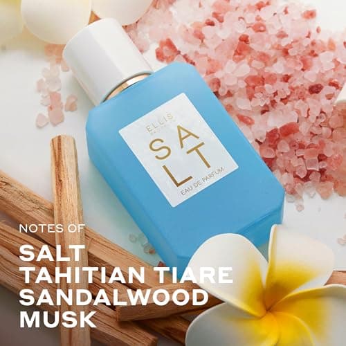 Ellis Brooklyn Salt Eau de Parfum, Travel Spray, Fragrance For Women with Ambergris, Tahitian Tiare, Ylang Ylang & Sandalwood - Tropical - Vegan, Cruelty-Free Paraben-Free – 10ml / 0.33 Fl Oz - Thumbnail 6