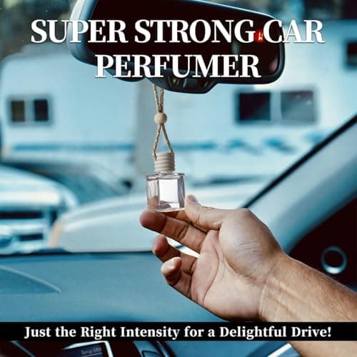2-Pack Car Fresheners Long Lasting & Car Deodorizer - Caramel & Vanilla Oud Hanging Car Air Freshener for Men and Women, Car Necessities & Scent Diffuser by VUTOLLOSA - Thumbnail 6