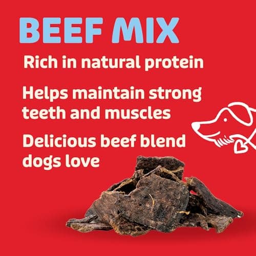 Lovie Beef Liver and Lung Dog Treats - Dehydrated Air Dried Soft Bites, High Protein, Two Ingredients, All Natural, 16 oz. - Thumbnail 5